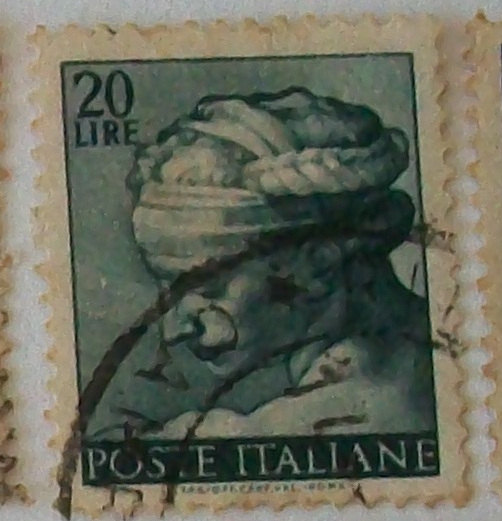 POSTE ITALIANE, Michelangelo Buonarroti