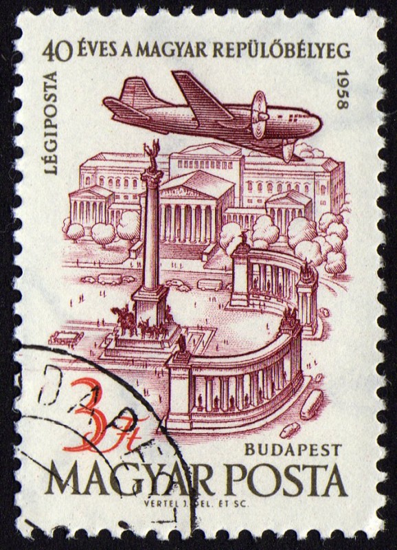 COL-BUDAPEST-40 ANIVERSARIO CONSTITUCIÓN DE HUNGRIA (1918-1958)