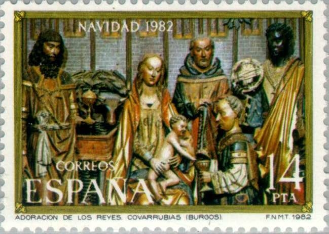 NAVIDAD - 1982 Adoración de los Reyes (Covarrubias-Burgos)