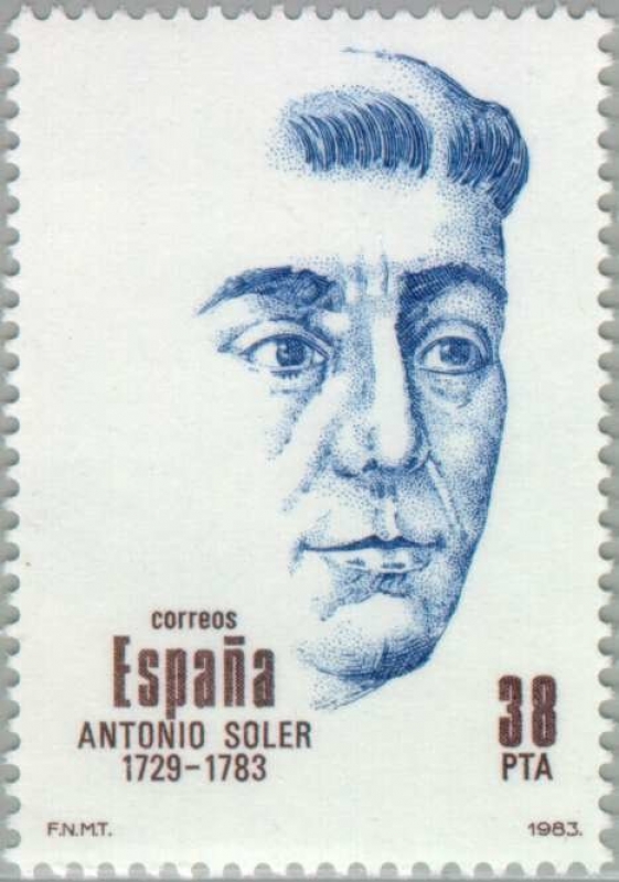 PERSONAJES FAMOSOS ANTONIO SOLER (1729-1783)