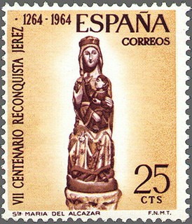 ESPAÑA 1964 1615 Sello Nuevo Reconquista de Jerez