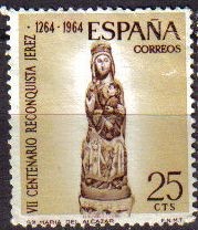 ESPAÑA 1964 1615 Sello Reconquista de Jerez Usados