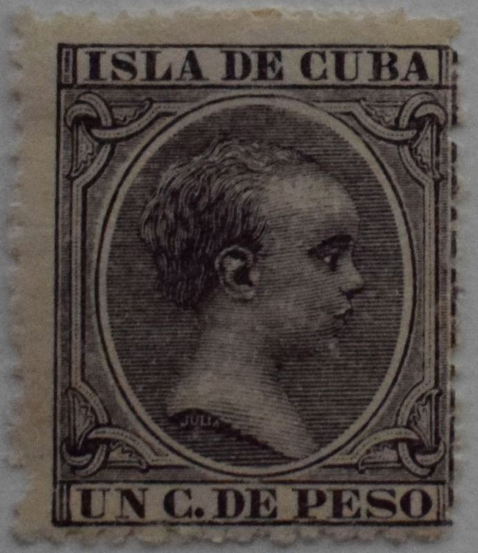 1 C. de peso Isla de Cuba