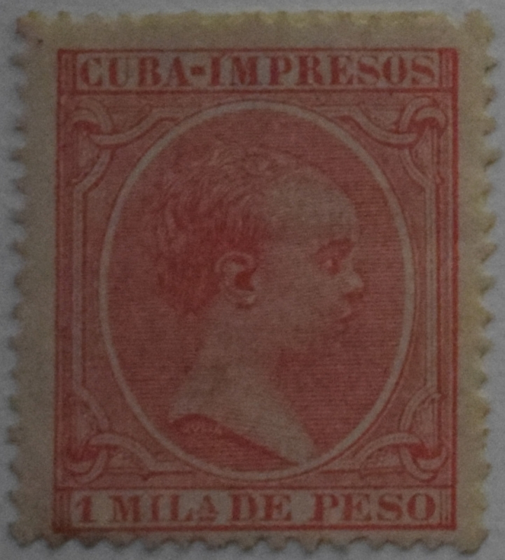 1 mila de peso Isla de Cuba
