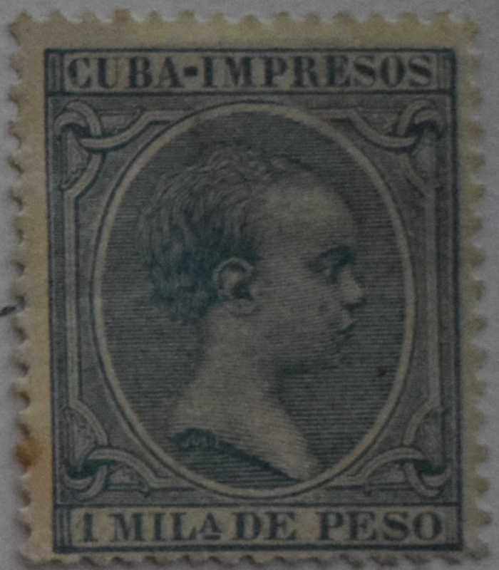 1 mila de peso Isla de Cuba