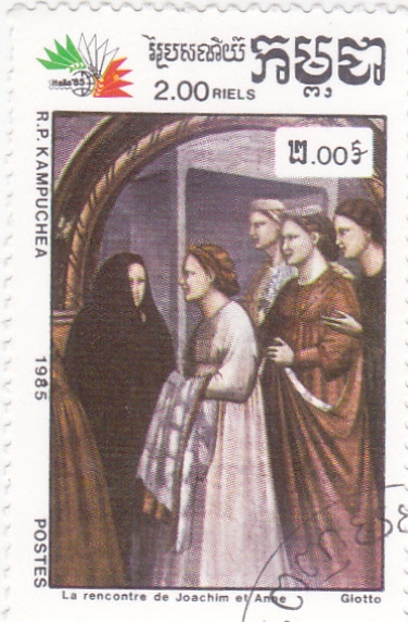 pintura- El Reencuentro-Giotto