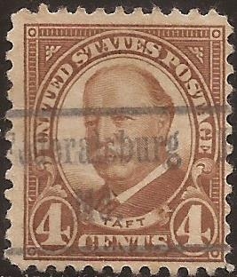 William Howard Taft  1930  4 centavos