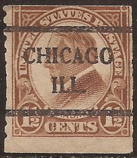 Warren G. Harding  1926  1,5 centavos  perf 10 vert