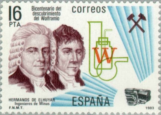 II CENTº DEL WOLFRAMIO (Hermanos de Elhuyar)