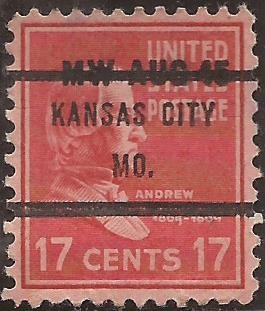 Andrew Johnson  1938  17 centavos