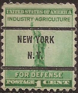 Estatua de la Libertad  1940  1 centavo