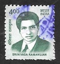 2672 - Srinivasa Ramanujan, matemático