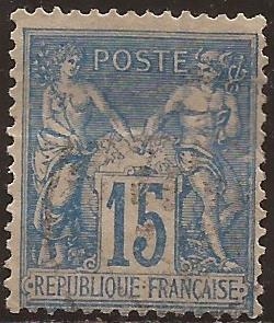 Paz y Mercurio  1877  15 cents