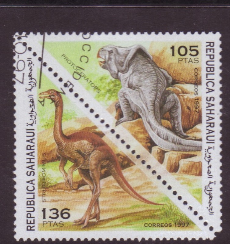 Republica Saharaui- Dinosaurios