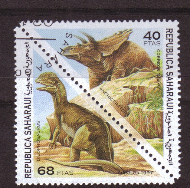 Republica Saharaui- Dinosaurios