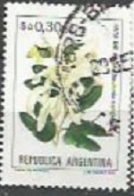 Serie Flores Pesos Argentinos 0.30 Pata de Vaca SCOTT 1432