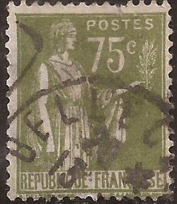 Alegoría de la Paz  1932  75 cents