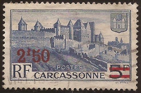 Carcassonne  1941  2,50 Fr