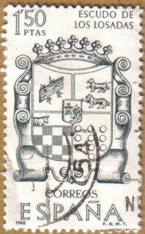 Escudo de los Losadas - Forjadores de America