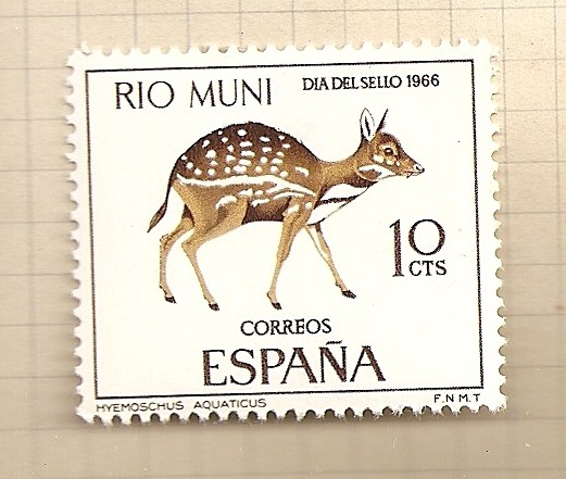 Rio Muni-Día del Sello 1966