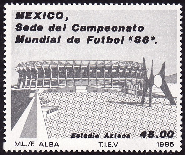 México Sede del Campeonato Mundial de Futbol 86