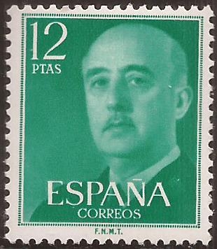 General Franco  1974  12 ptas