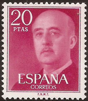 General Franco  1974  20 ptas