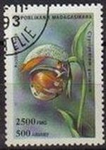 MADAGASCAR 1993 Michel 1576 Sello Serie Flores Orquideas