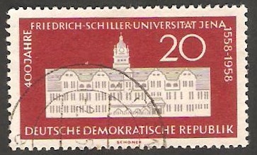 368 - 400 Anivº de la Universidad Friedrich Schiller de Jena 