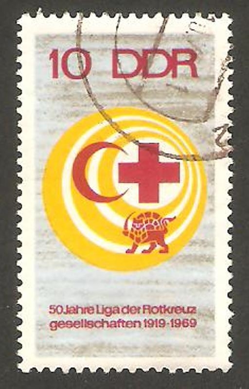 1158 - 50 anivº de la liga de sociedades de la Cruz Roja
