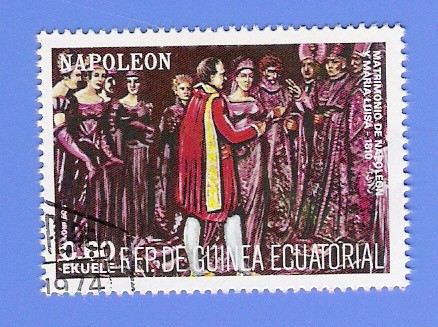 MATRIMONIO  DE NAPOLEON  YMARIA LUISA  1910