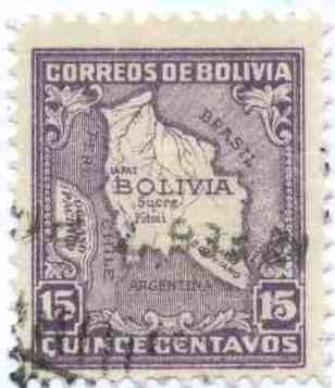 Mapa de Bolivia