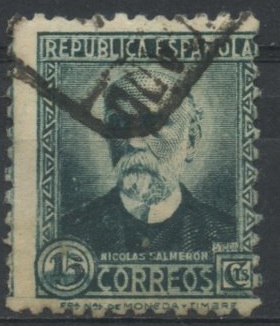 ESPAÑA_SCOTT 518a.03 NICOLAS SALMERON. $0,2
