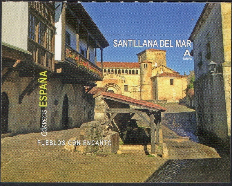 5044Pueblos con encanto. Santillana del mar ( Salamanca ). -