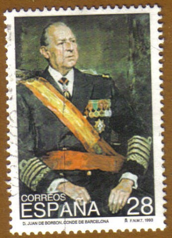 Juan Carlos de Borbon. Conde de Barcelona, Retrato