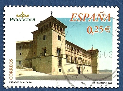 Edifil 3942 Parador de Alcañiz 0,25