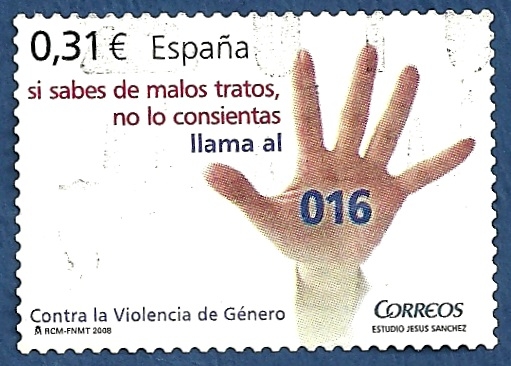 Edifil 4389 Contra la violencia de género 0,31