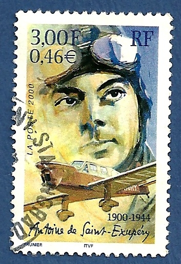 FRA Yvert 3337 Centenaire de la naissance d'Antoine de Saint- Exupéry 3,00F