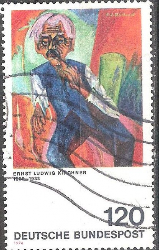Pinturas contemporáneas,de Ernst Ludwig Kirchner.