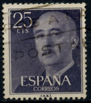 ESPAÑA_SCOTT 818.01 GEN. FRANCO. $0,2