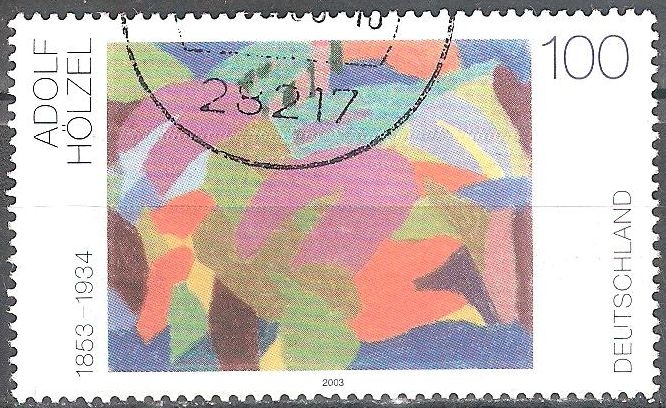 Pinturas contemporáneas,de Adolf Hölzel.