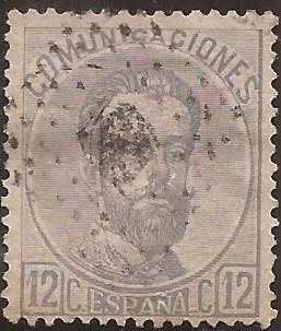 Amadeo I  1872  12 cents