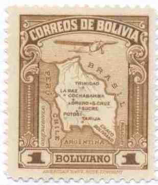 Mapa de Bolivia