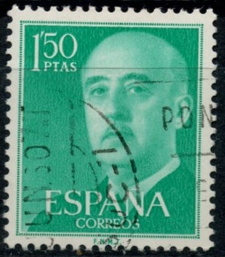 ESPAÑA_SCOTT 827.03 GEN. FRANCO. $0,2