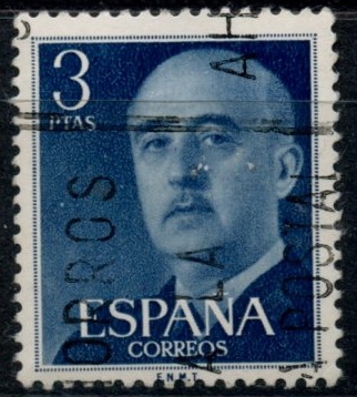 ESPAÑA_SCOTT 831.03 GEN. FRANCO. $0,2