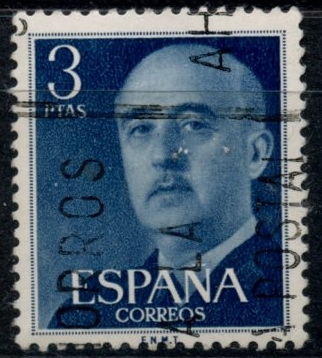 ESPAÑA_SCOTT 831.03 GEN. FRANCO. $0,2