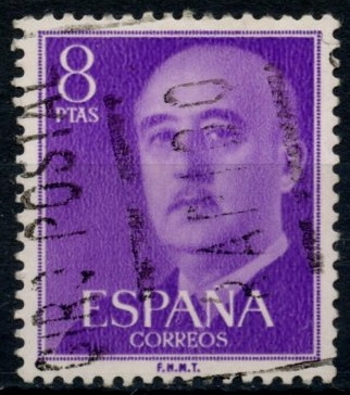 ESPAÑA_SCOTT 834.03 GEN. FRANCO. $0,2