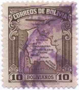 Mapa de Bolivia