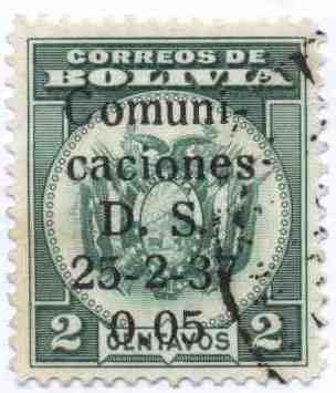 Sellos de emisiones de 1923, 1927, 1931, y 1933