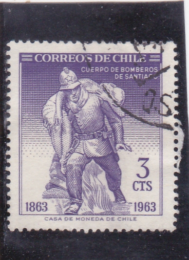 centenario cuerpo de bomberos de Santiago